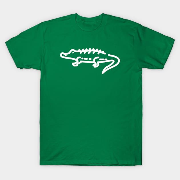 Crocodile T-Shirt by Abeer Ahmad